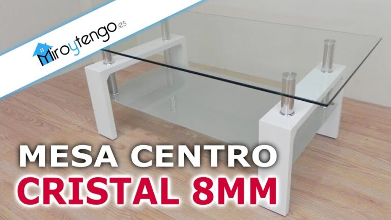 Estilo y Durabilidad en Mesas de Cristal: La Elecci&oacute;n Ideal